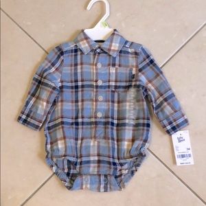 Baby B’gosh Flannel Onesie